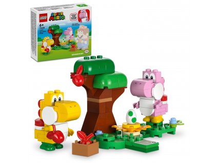 Super Mario™ LEGO® Yoshi a fantastický vajíčkový les – rozšiřující set (71428)