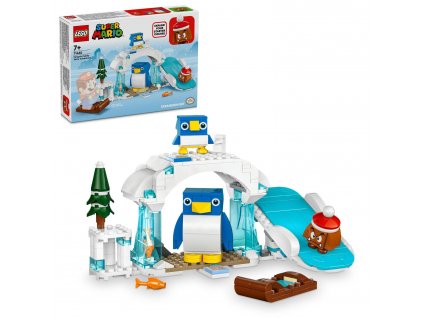 Super Mario™ LEGO® Sněhové dobrodružství s rodinou penguin – rozšiřující set (71430)