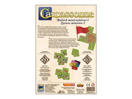 Carcassonne - rozšíření deskové hry - Balíček minirozšíření I (CZ)