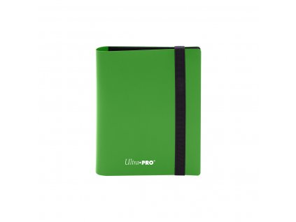 9917 ultra pro 2 pocket pro binder eclipse lime green