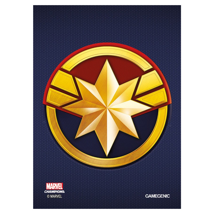 Gamegenic MARVEL Champions Art Obaly – Captain Marvel (50 ks)