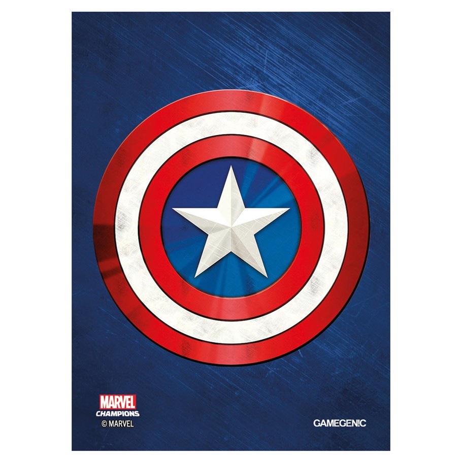 Gamegenic MARVEL Champions Art Obaly – Captain America (50 ks)