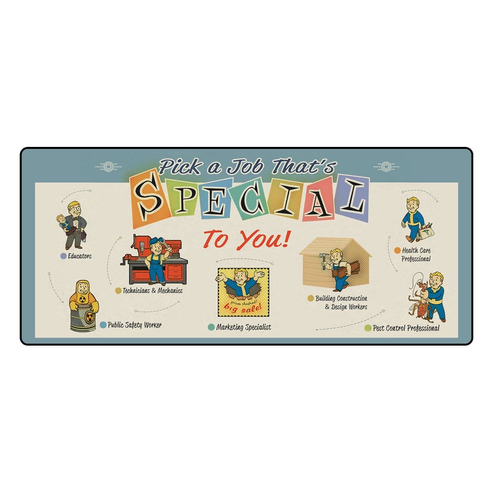 DEVplus Fallout XXL Mousepad Special