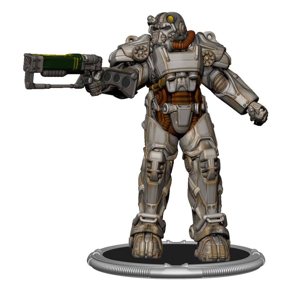 Syndicate Collectibles Fallout Mini Figure T-60 Power Armor 7 cm