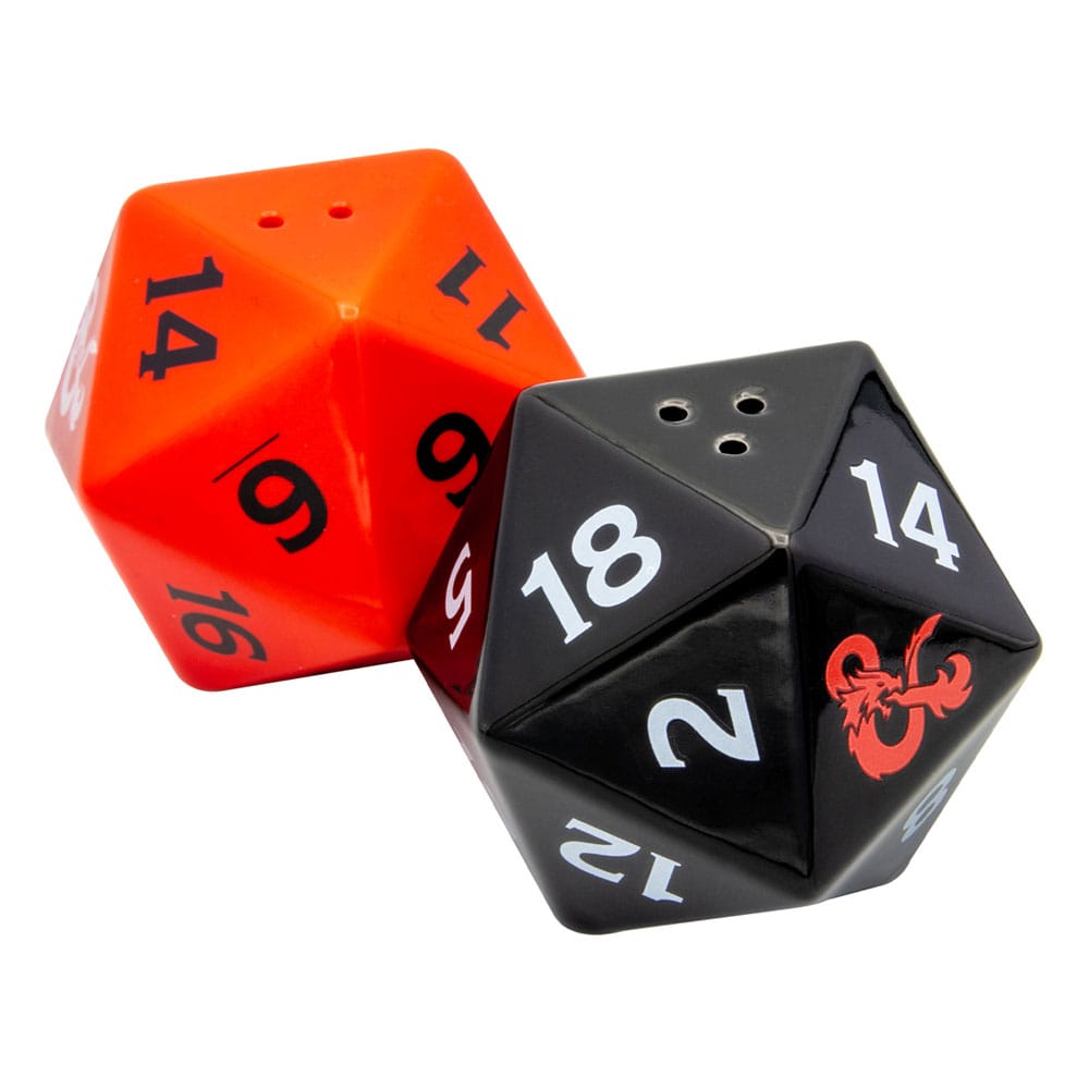 Joy Toy (IT) Dungeons & Dragons 3D Salt and Pepper Shaker Dice