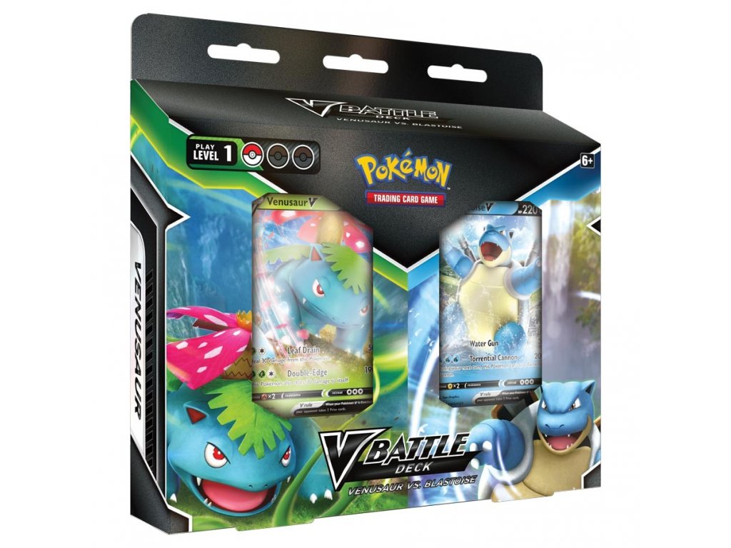 Nintendo Pokémon - V Battle Deck Bundle (Blastoise a Venusaur)