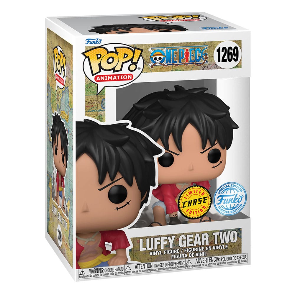 One Piece POP! funko figurka - Luffy Gear Two - CHASE