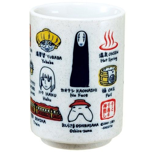 Benelic Spirited Away Japanese Tea Cup Characters