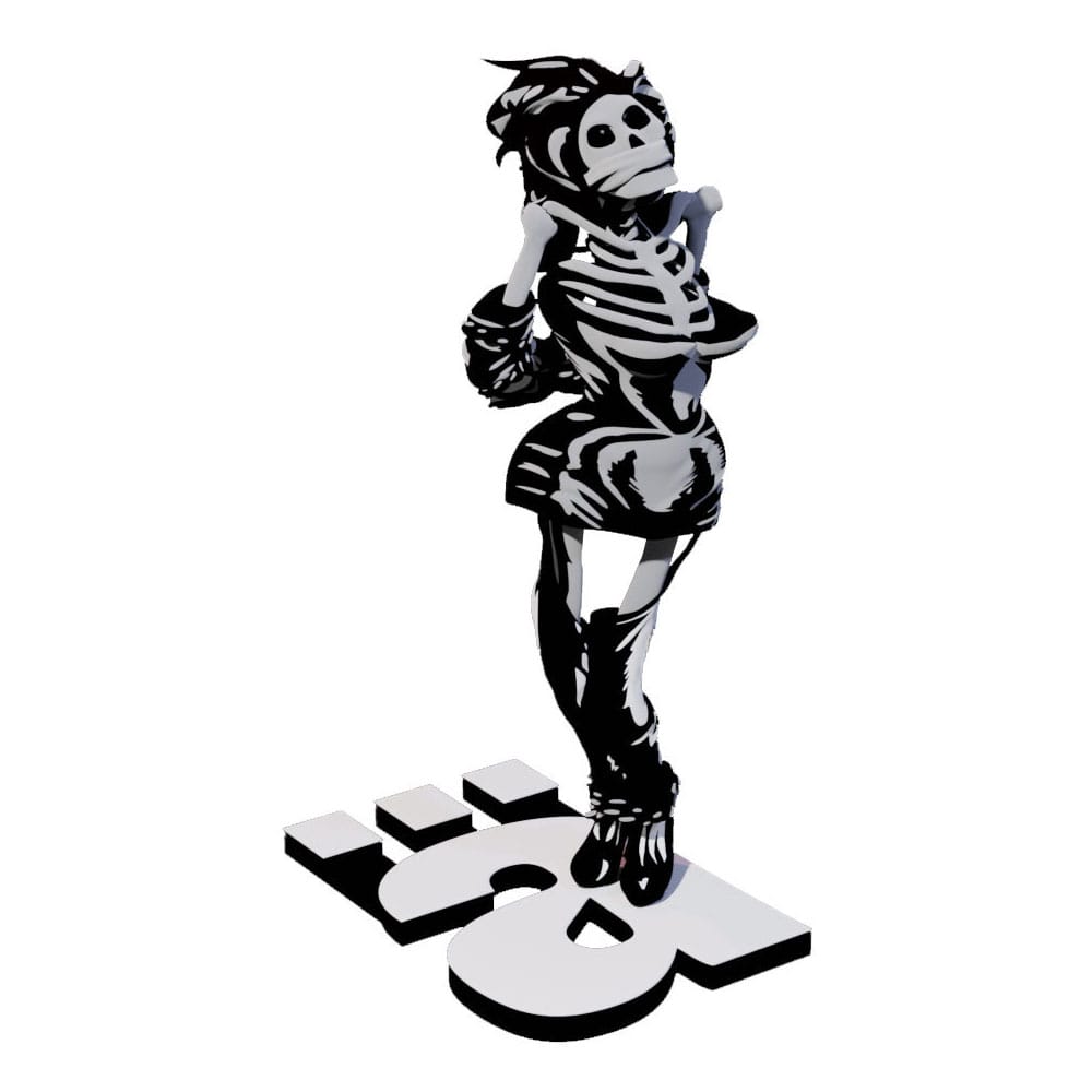 Cave Toys Die Ärzte Statue 1/10 Gwendoline Skelett 17 cm