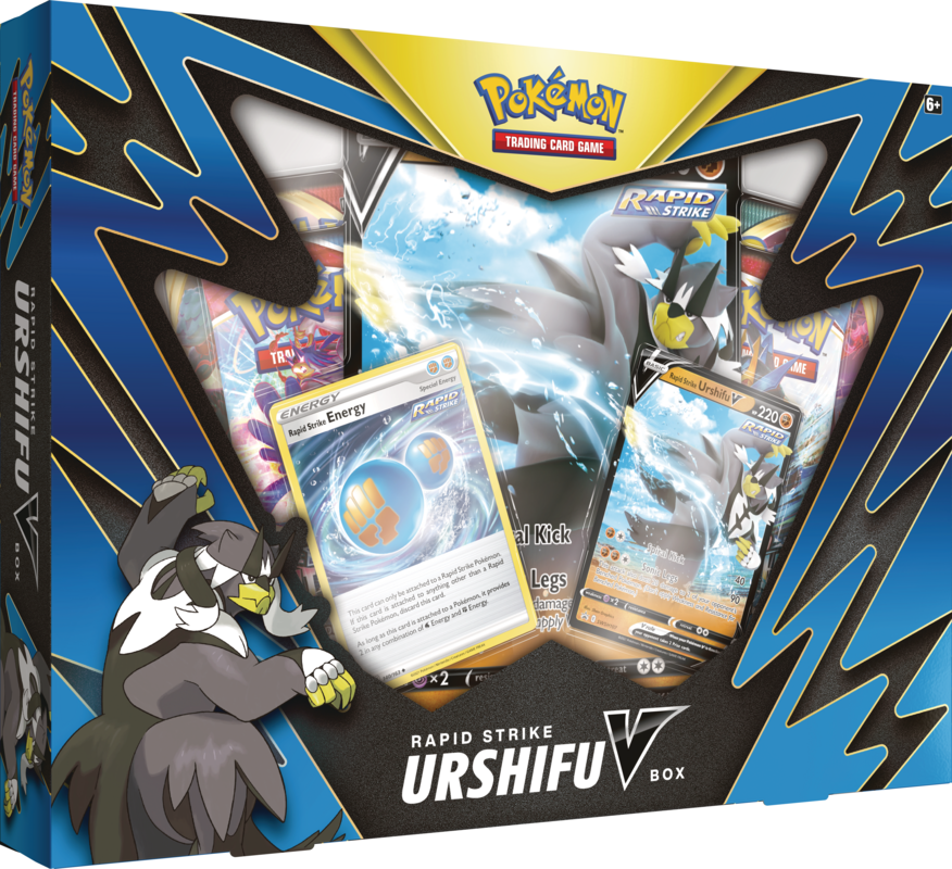 Nintendo Pokémon TCG: Rapid Strike Urshifu V Box