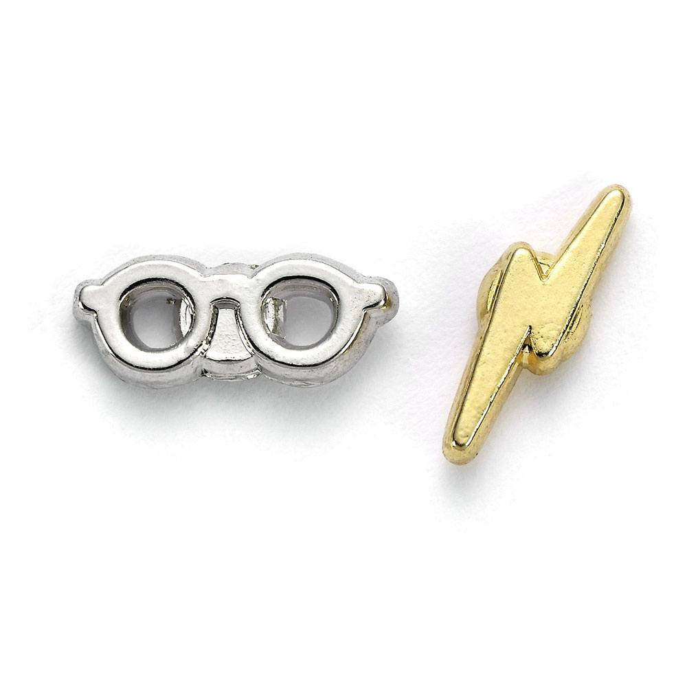 The Carat Shop Harry Potter Earrings Lightening Bolt & Glasses