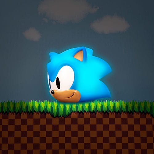 Fizz Creations Sonic the Hedgehog Mood Light Sonic Head 12 cm