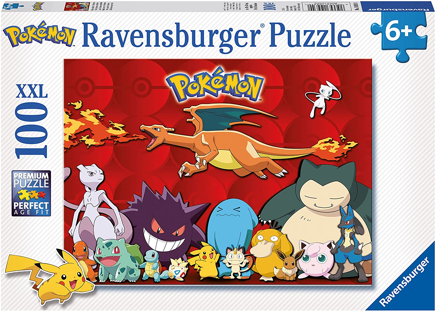 Ravensburger - Pokémon Puzzle 100 dílků