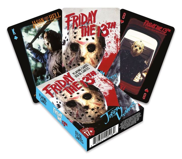 Aquarius Friday the 13th Playing Cards Jason