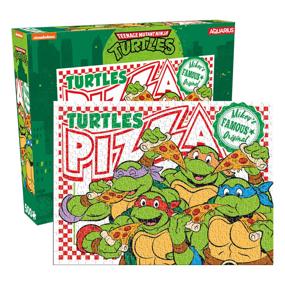 Aquarius Teenage Mutant Ninja Turtles Jigsaw Puzzle Pizza (500 pieces)
