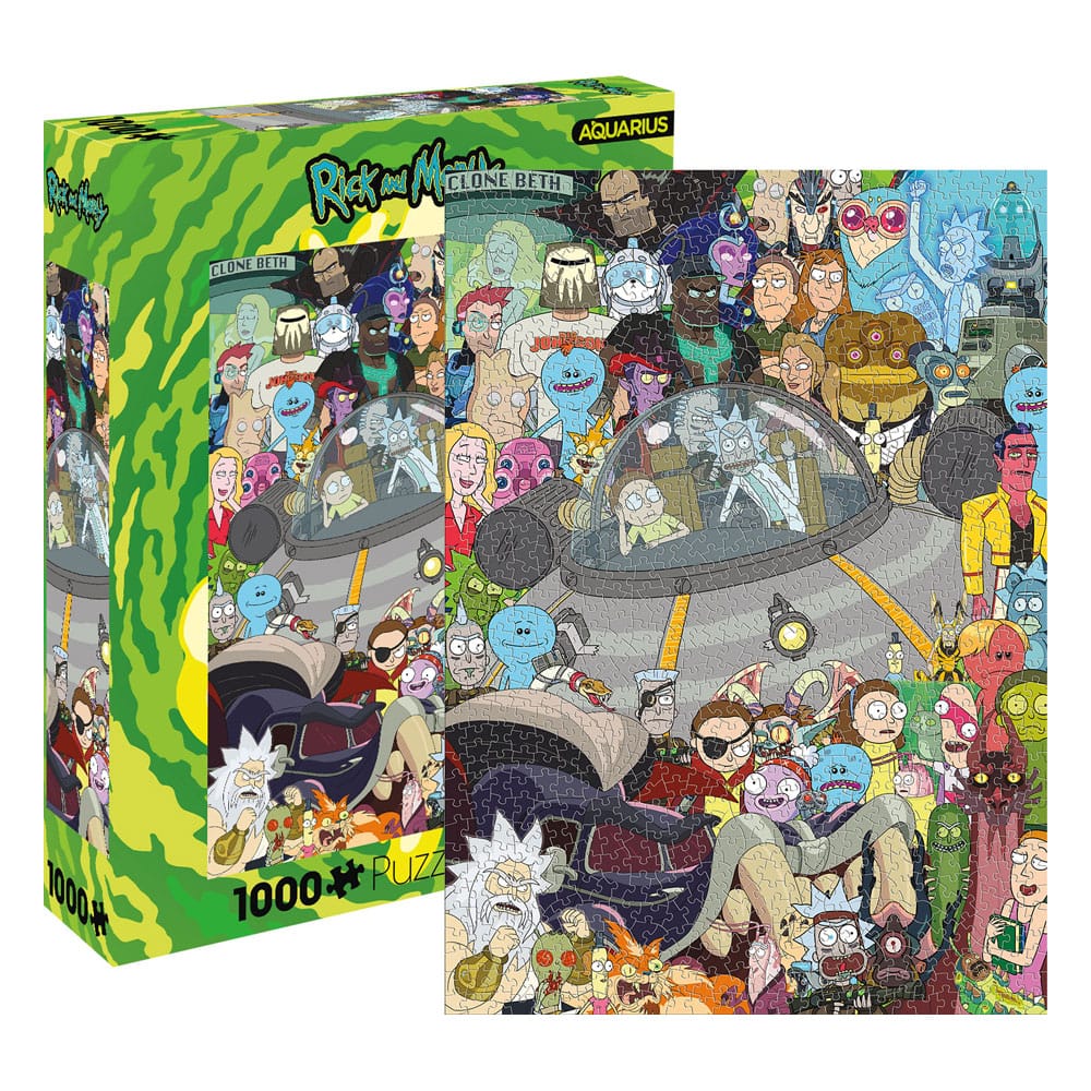 Aquarius Rick and Morty Jigsaw Puzzle Group (1000 pieces)