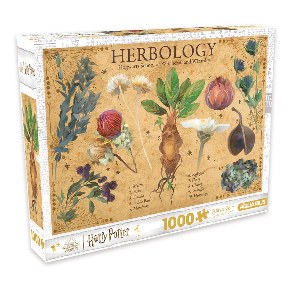 Aquarius Harry Potter Jigsaw Puzzle Herbology (1000 pieces)
