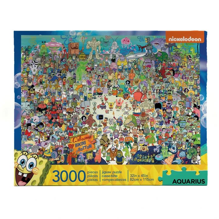 Aquarius SpongeBob Jigsaw Puzzle Bikini Bottom (3000 pieces)