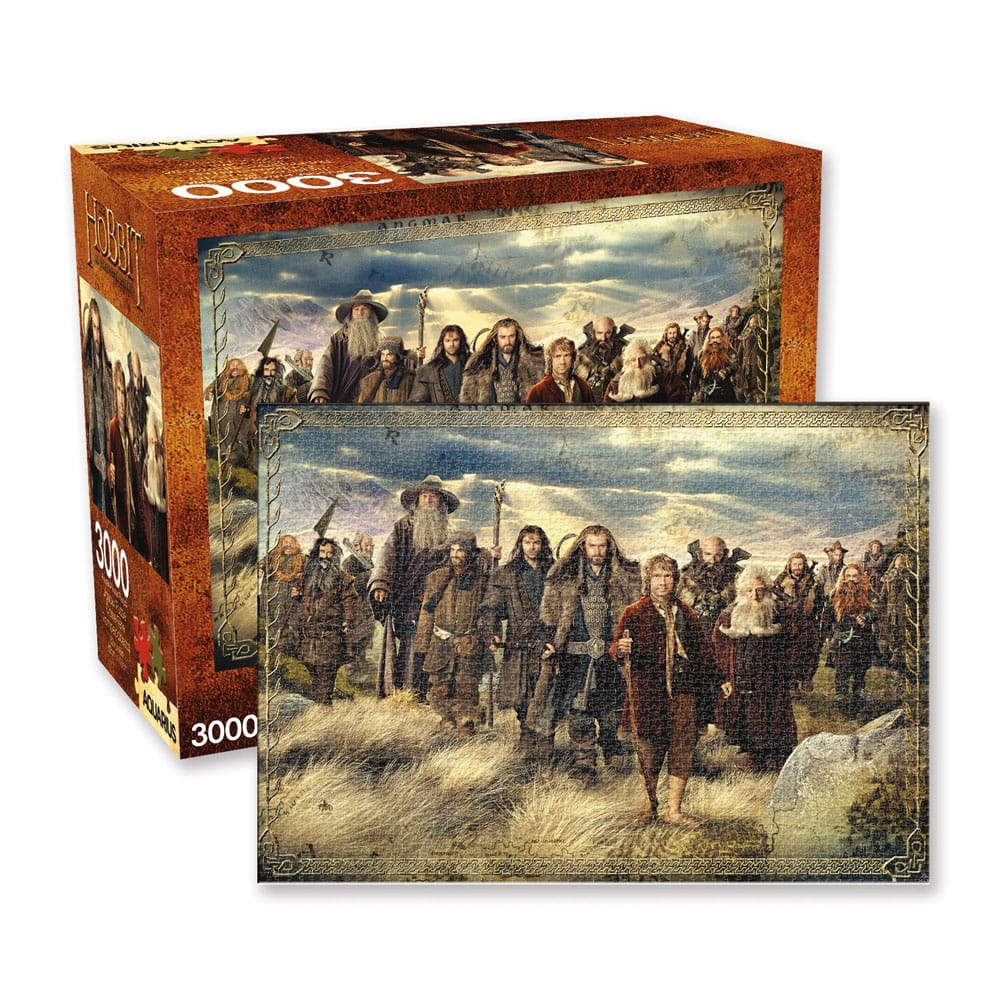 Aquarius The Hobbit: An Unexpected Journey Jigsaw Puzzle Map (3000 pieces)