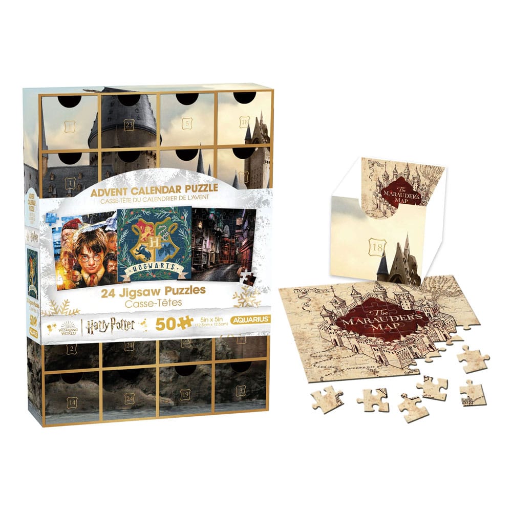 Aquarius Harry Potter Puzzle Advent Calendar (1000 pieces)