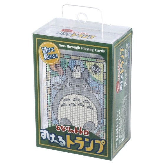 Ensky My Neighbor Totoro Transparent Playing Cards Totoro