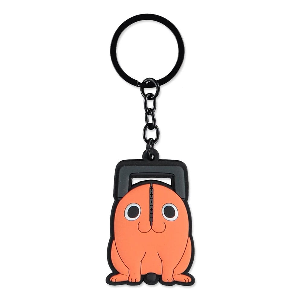 Difuzed Chainsaw Man Rubber Keychain Pochita