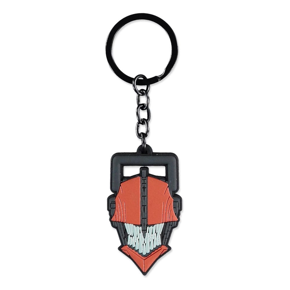 Difuzed Chainsaw Man Rubber Keychain Chainsaw