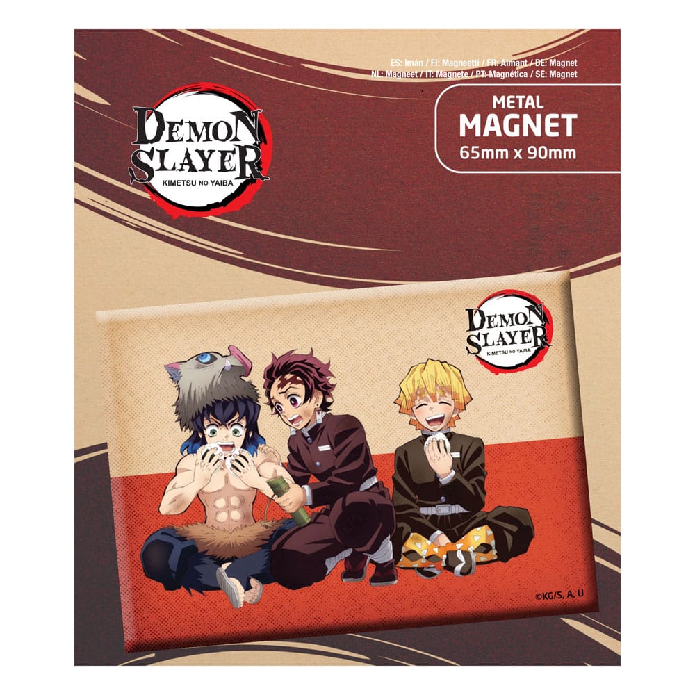 Popbuddies Demon Slayer: Kimetsu no Yaiba Fridge Magnet Tanjiro & Zenitsu