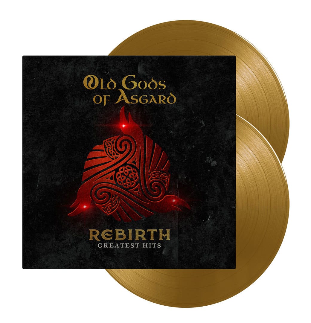 Insomniac Music Old Gods of Asgard - Rebirth (Greatest Hits) Vinyl 2xLP (gold)