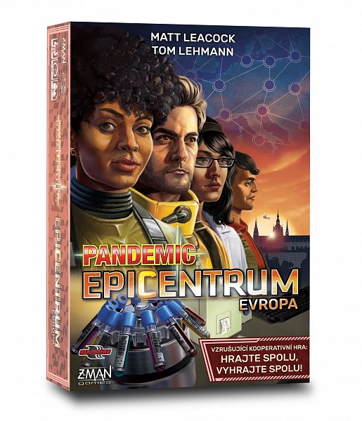 Z-Man Pandemic: Epicentrum - Evropa - CZ