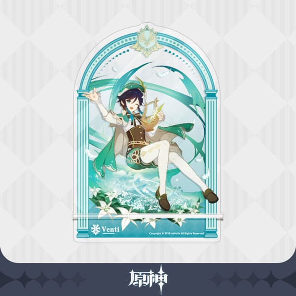 MiHoYo Genshin Impact Acrylic Phone Stand Venti 17 cm