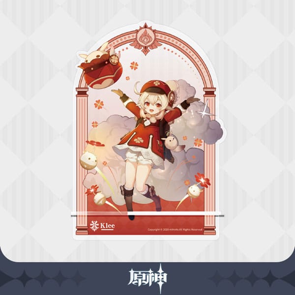 MiHoYo Genshin Impact Acrylic Phone Stand Klee 17 cm