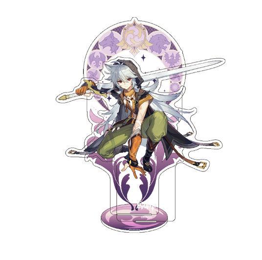 MiHoYo Genshin Impact Mondstadt Theme Series Character Acrylic Figure Razor 14 cm