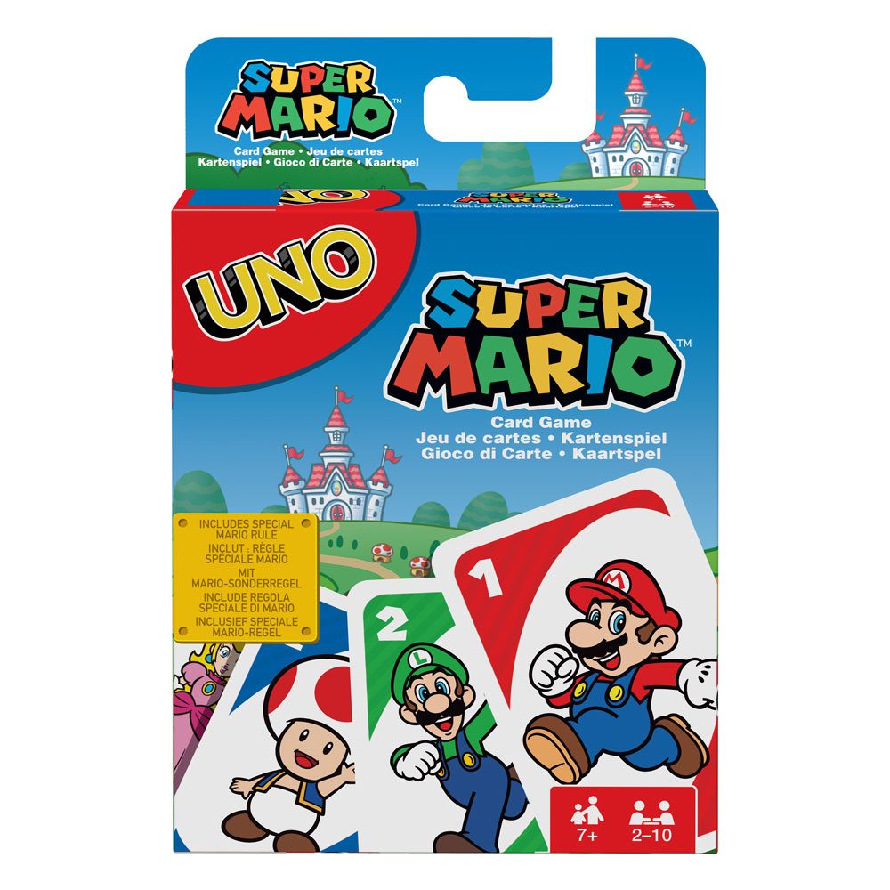 Mattel Super Mario Card Game UNO