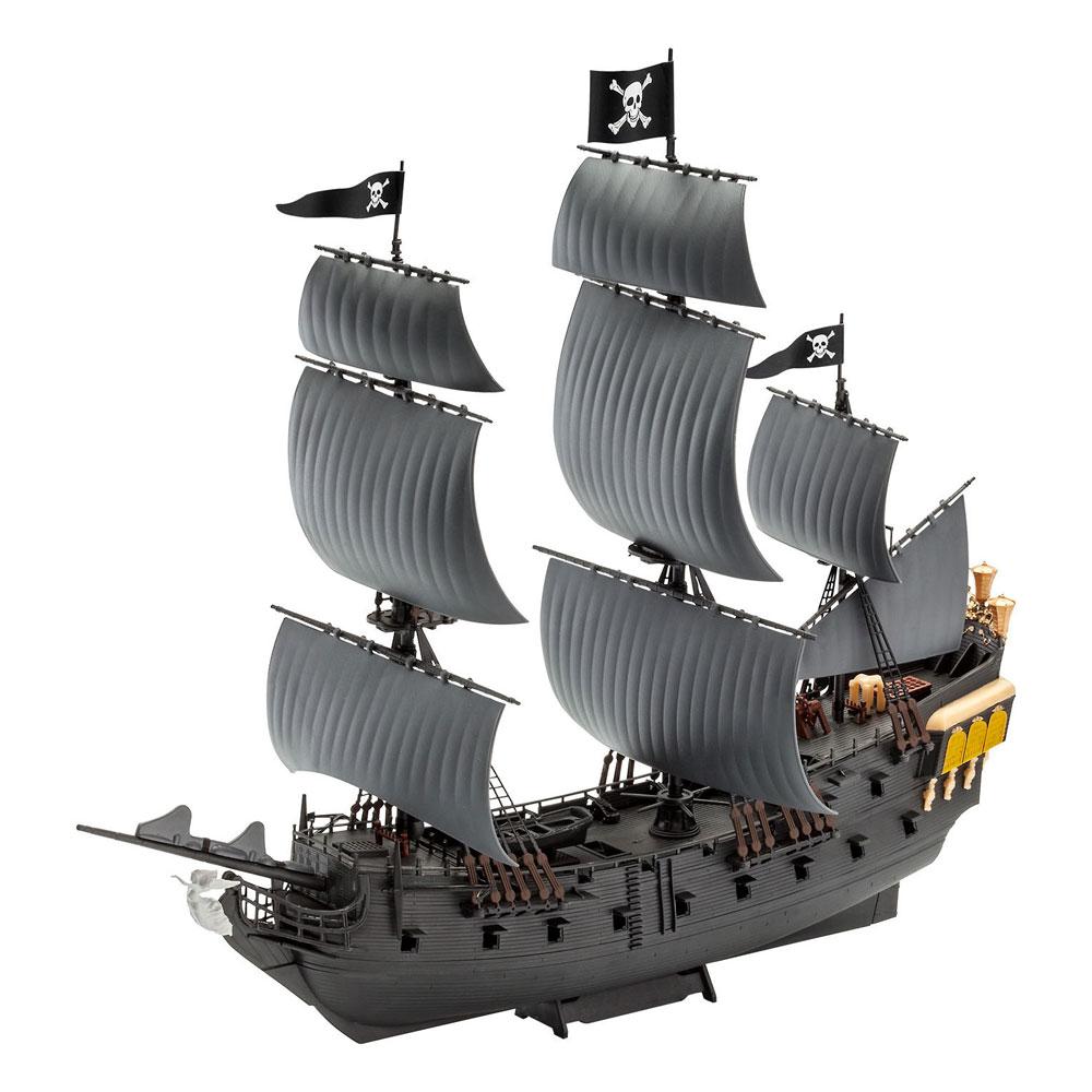 Revell Pirates of the Caribbean Dead Men Tell No Tales Easy-Click Model Kit 1/150 Black Pearl 26 cm