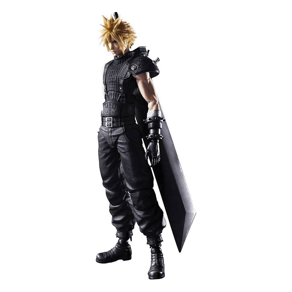 Square-Enix Final Fantasy VII Remake Play Arts Kai Action Figure Cloud Strife Ver. 2 27 cm