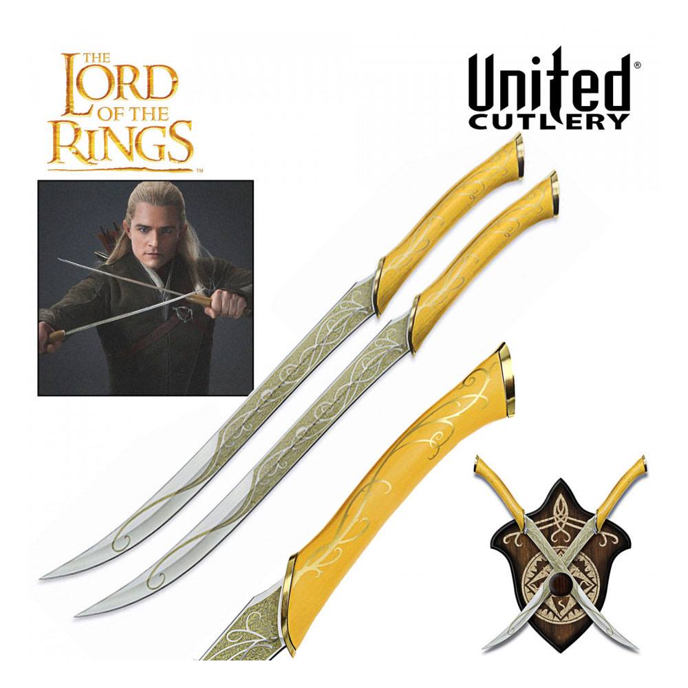 United Cutlery Lord of the Rings Replica 1/1 Fighting Knives of Legolas