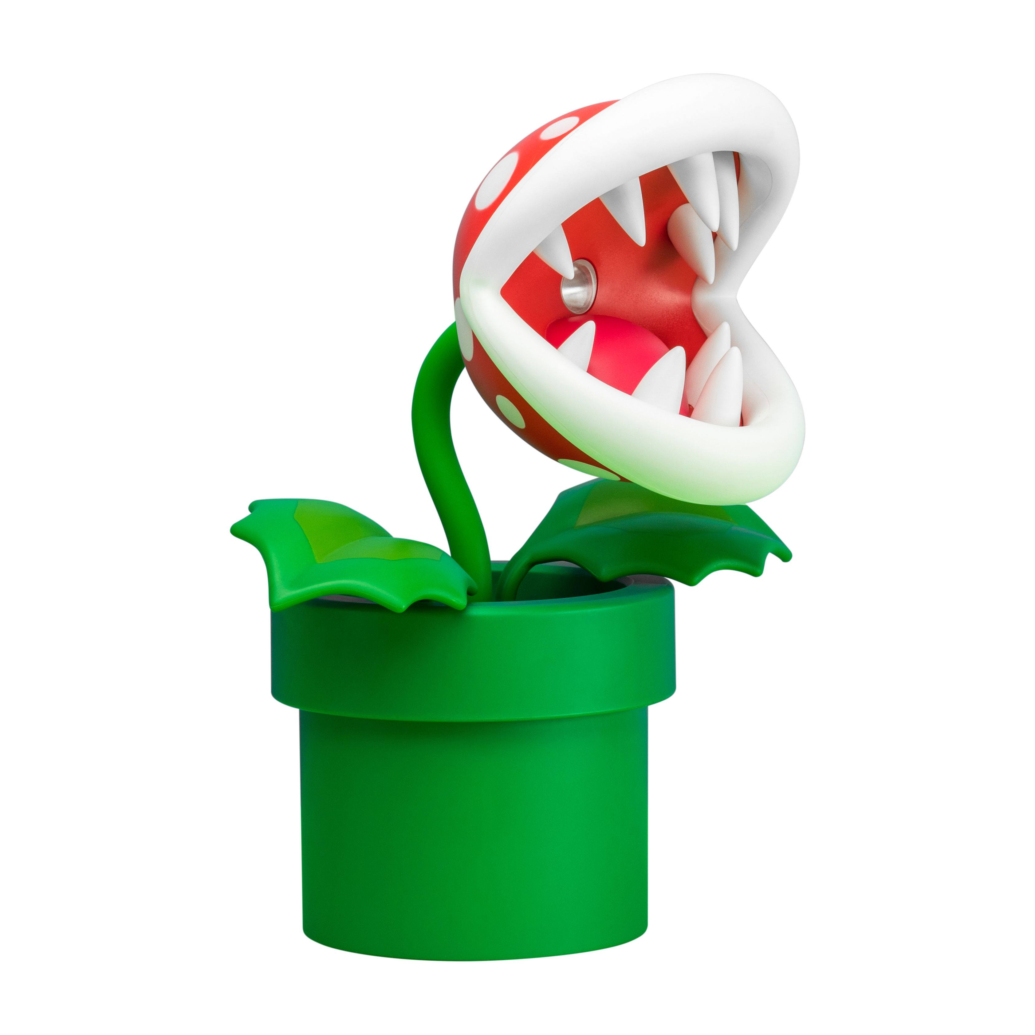 Paladone Products Super Mario Posable Lamp Mario Mini Piranha Plant