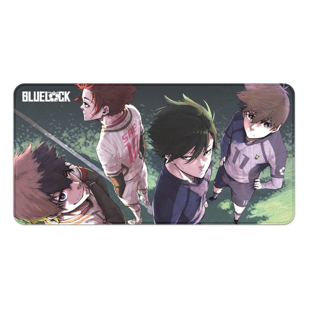 Sakami Merchandise Blue Lock XXL Mousepad Isagi, Rin, Sae & Oliver