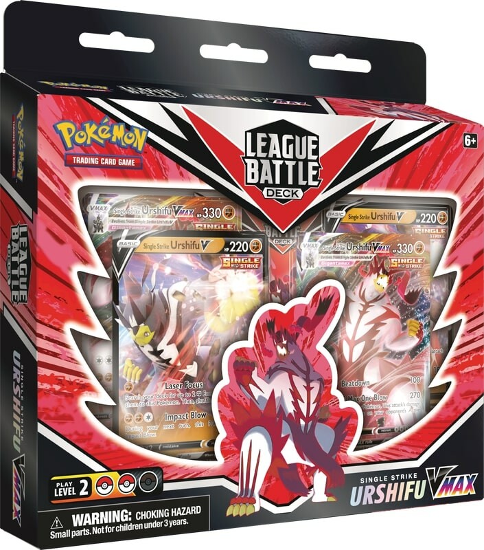 Nintendo Pokémon TCG - Rapid Strike Urshifu VMAX League Battle Deck
