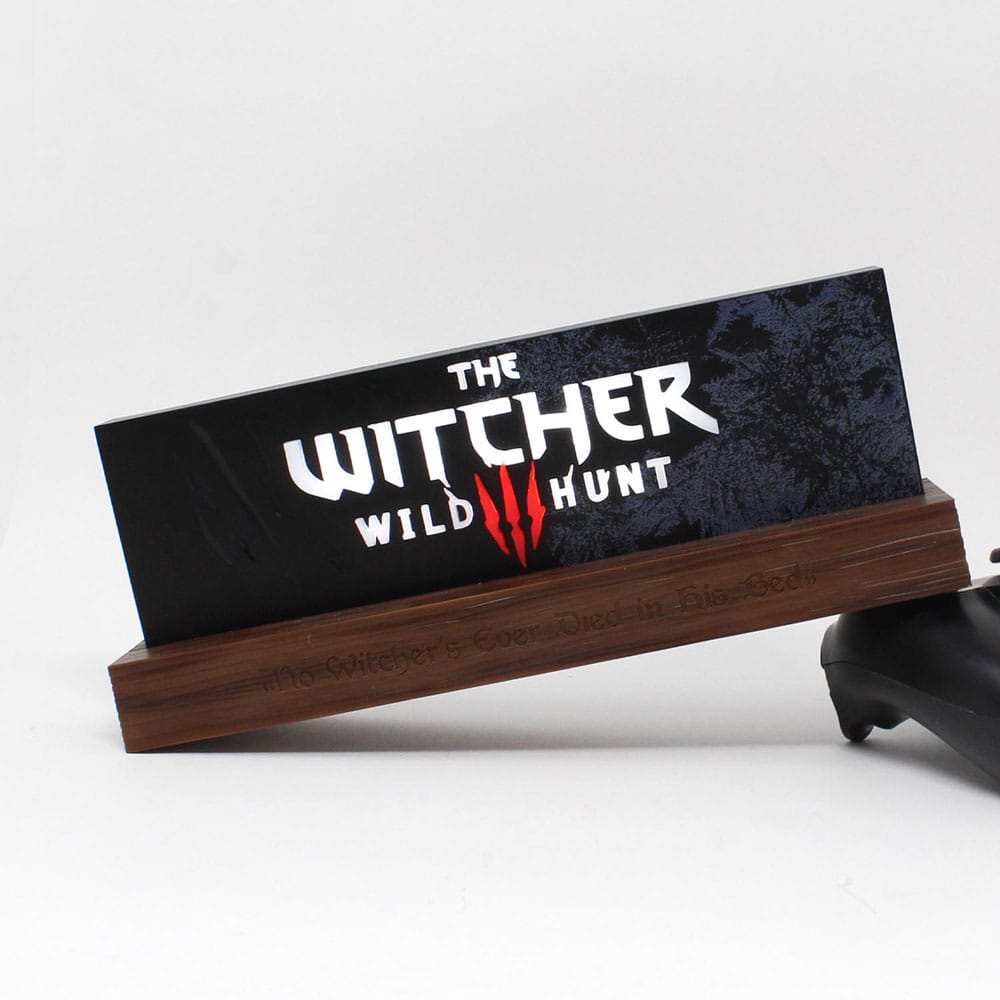Neamedia Icons The Witcher LED-Light Wild Hunt Logo 22 cm