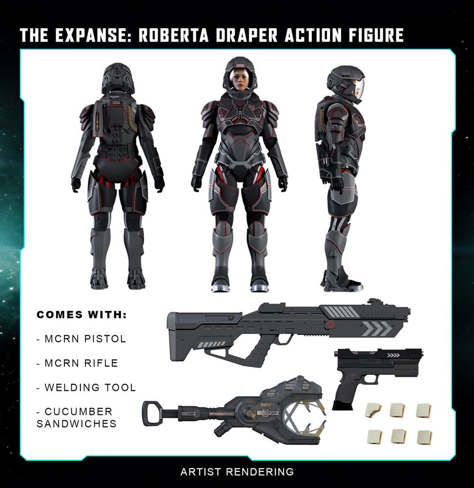 Nacelle Consumer Products The Expanse Action Figure Roberta Draper 20 cm