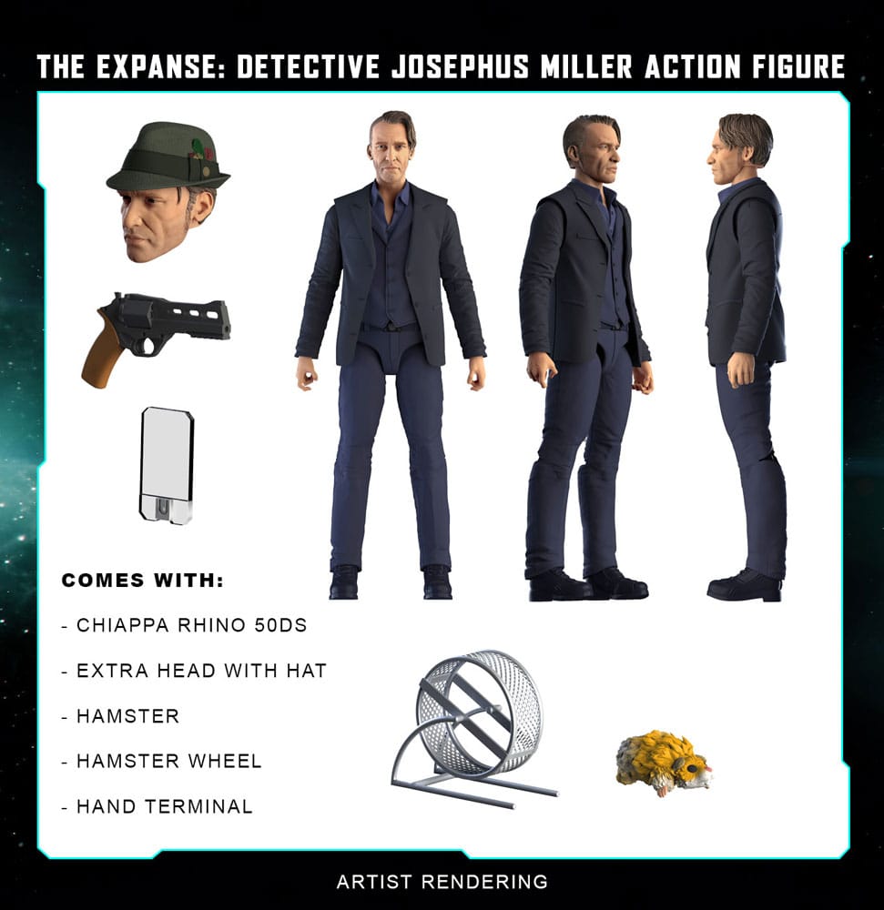 Nacelle Consumer Products The Expanse Action Figure Detective Josephus Miller 20 cm