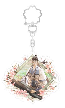 Sakami Merchandise Grandmaster of Demonic Cultivation Spring Season Series Acrylic Keychain Lan Wangji 7 cm