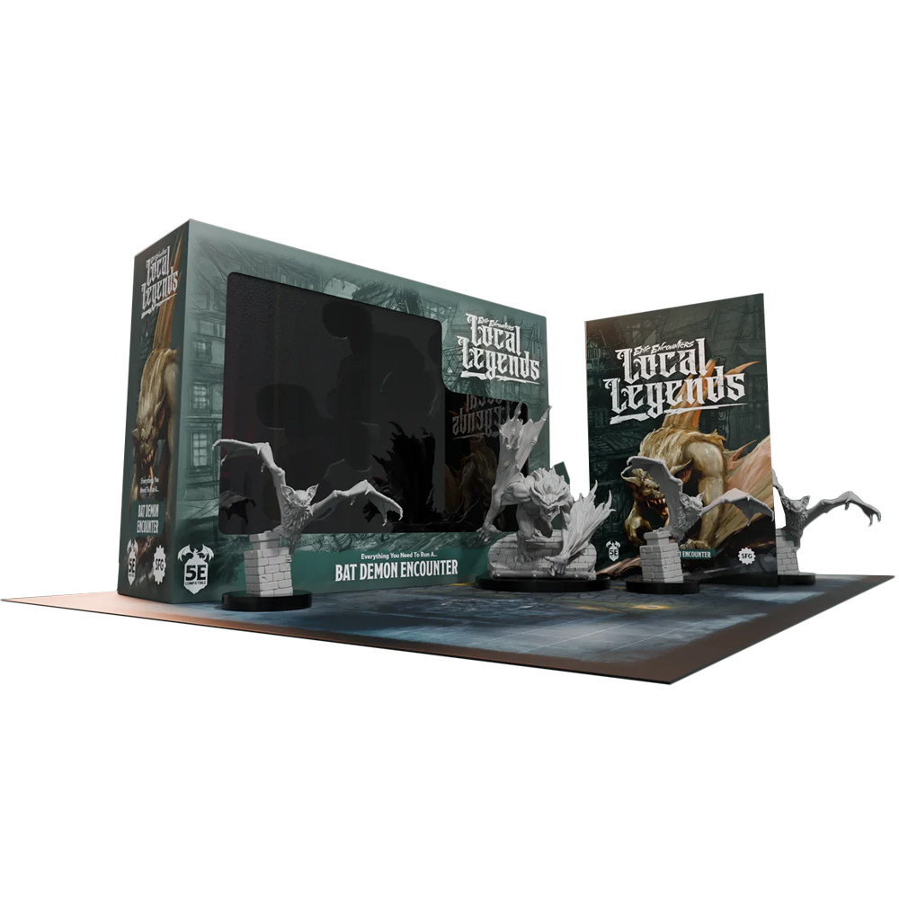 Steamforged Games Epic Encounters: Local Legends - doplněk pro RPG - Bat Demon (EN)