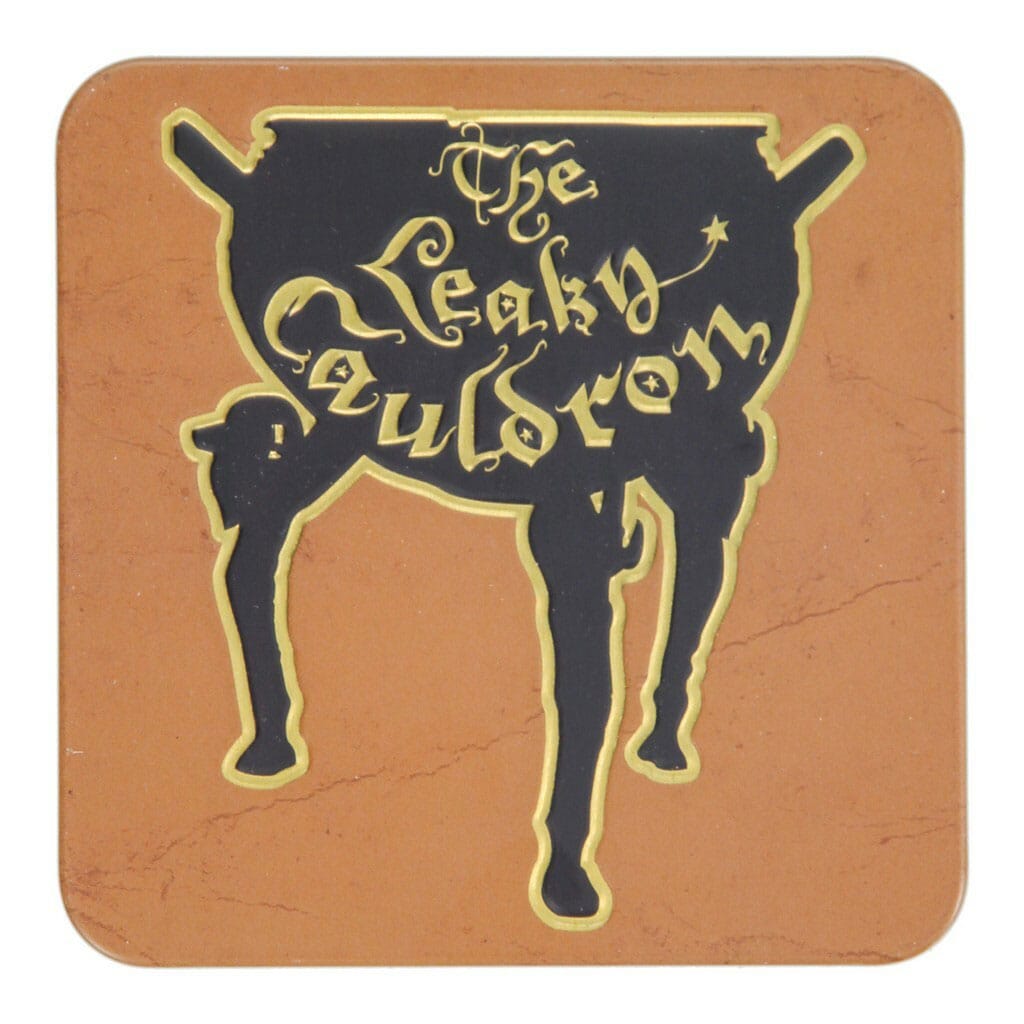 Paladone Products Harry Potter: Leaky Cauldron Glass and Coaster Set