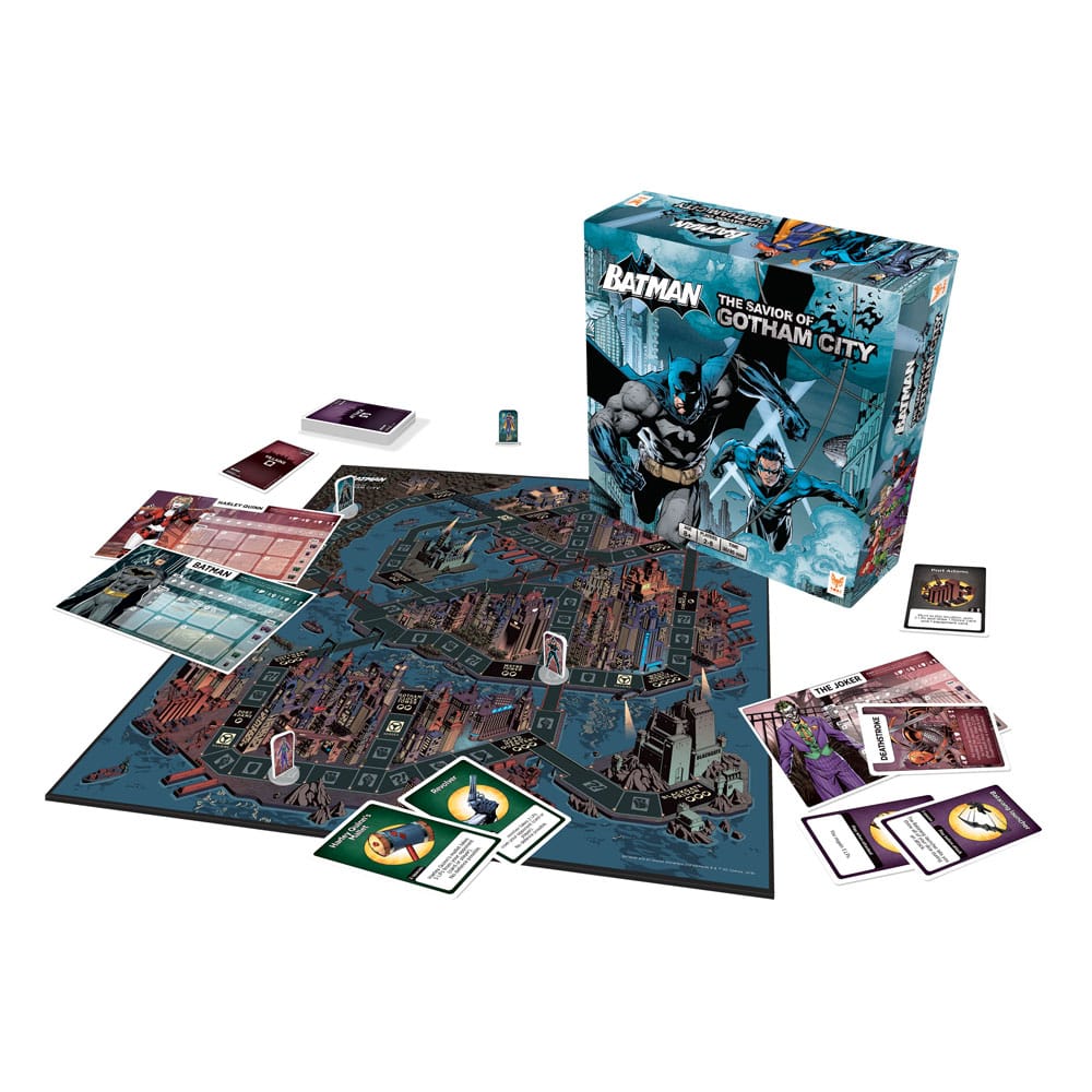 TOPI Games DC Comics Board Game Batman The Savior of Gotham City *English Version*