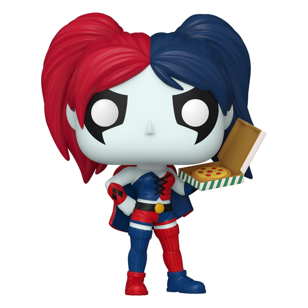 DC Comics: Harley Quinn Takeover - Funko POP! figurka - Harley Quinn with Pizza