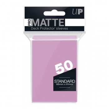 Ultra PRO Matte Obaly 50ks - Pastelově růžové