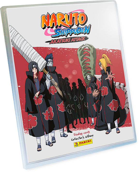 Panini Naruto Shippuden - A4 album na karty - Akatsuki Attack